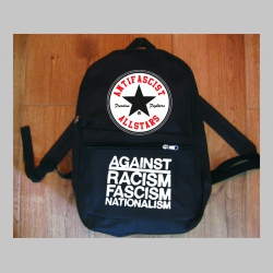 Antifascist Allstars jednoduchý ľahký ruksak, rozmery pri plnom obsahu cca: 40x27x10cm materiál 100%polyester